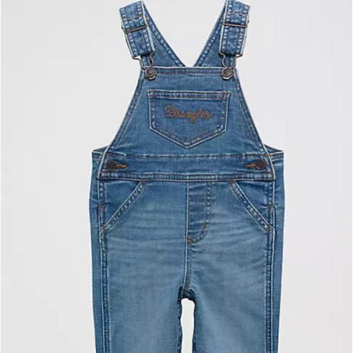 Little Girl's Denim Overalls | NEW | Wrangler®