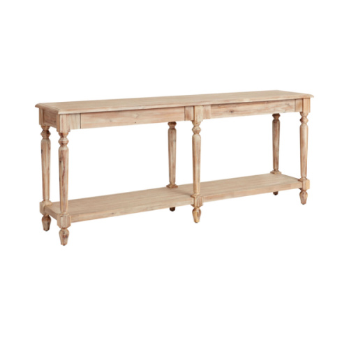 Everett Long Wood Foyer Table - World Market