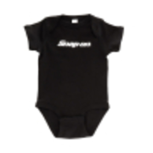 Rabbit Skins™ Black Onesie: Snap-on Consumer