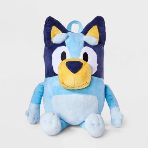 Kids' Bluey Plush Backpack - Blue