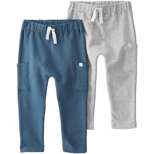 little planet by carter's Baby 2-Pack Pants Made with Organic Cotton