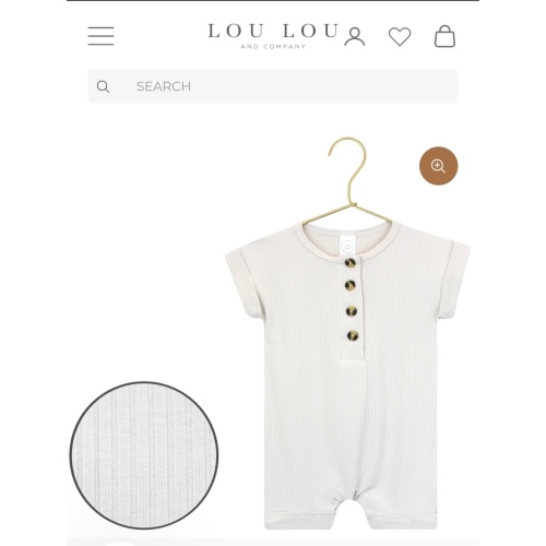 Adrian Ribbed Romper