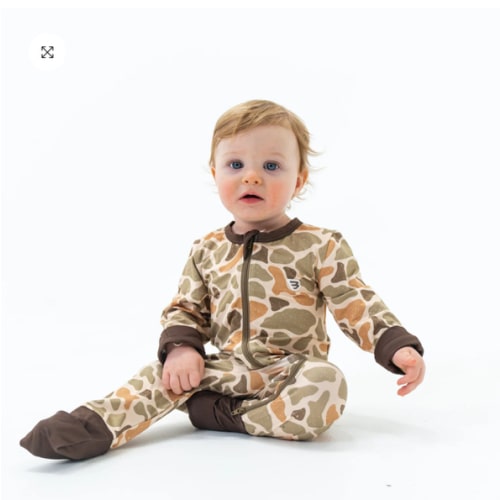Baby Zip Up - Venado Camo – BURLEBO