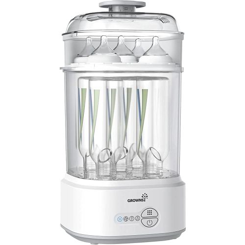 Baby Bottle Sterilizer and Dryer, Electric Steam Bottle Sanitizer and Dryer, Smart Dryer and Sterilizer, Suitable for All Bottles