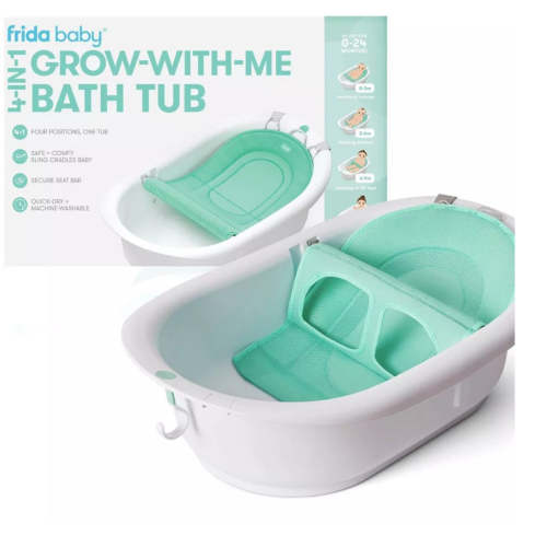 4-in-1 Grow-with-Me Baby Bathtub