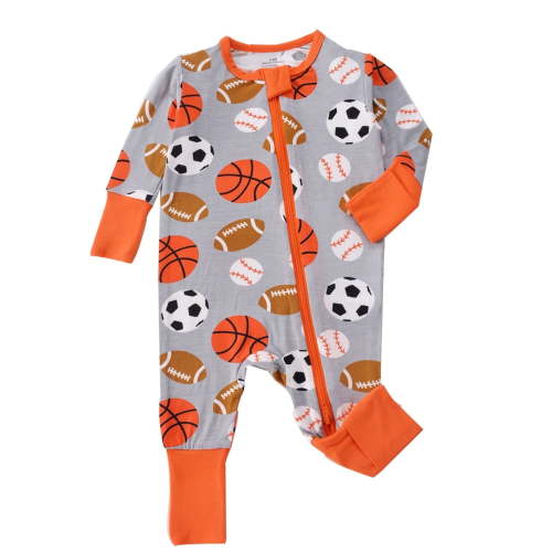 Emy Dola Baby Boys' Snug Fit Pajamas Bamboo Viscose Footless Baby Sleeper Newborn Boys Jumpsuit Sleep 'N Play Romper One-Piece