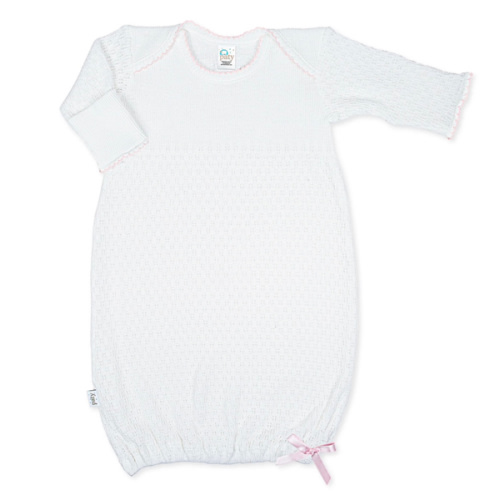 Paty Knit Overlap Shoulder Gown – PatyInc