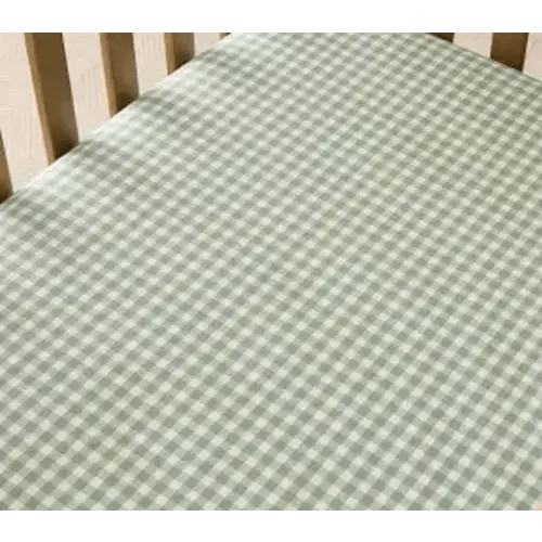 gingham crib sheet - Google Search