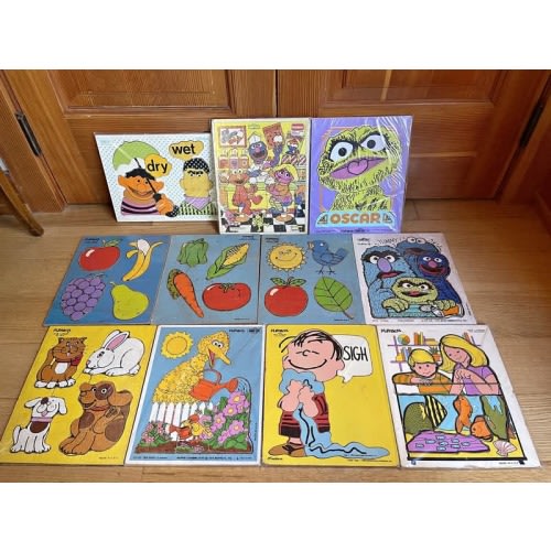 Playskool Toddler Wooden Puzzles (x 11)