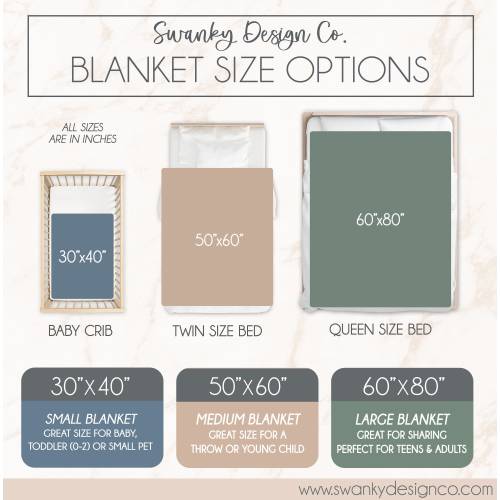 Custom Highland Cow Baby Name Blanket, Personalized Farm Swaddle Hospital Blanket, NewbornThe Stetson