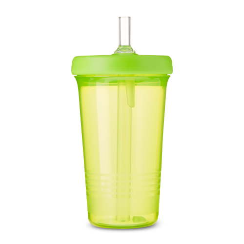 Parent's Choice Easy Sip Straw Cup, 9 fl oz, 1 Count, 6 Months+, Green, Unisex
