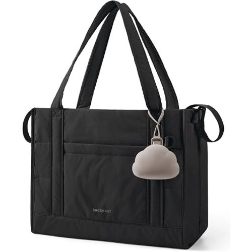 BAGSMART Diaper Bag Tote Puffer Baby Bag Lightweight for Travel, Work