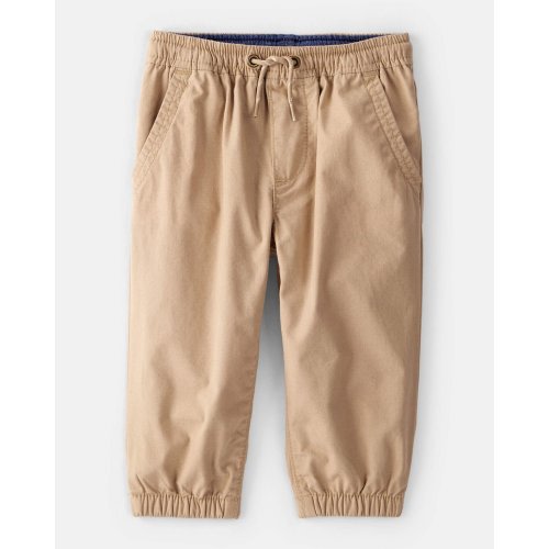 Baby Boy Lined Joggers - Tan  - Carter's | Carter's