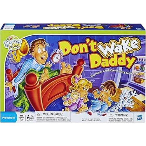 Hasbro Gaming Don't Wake Daddy Preschool Board Game for Kids Ages 3 and Up (Amazon Exclusive)