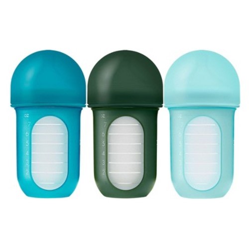 Boon - NURSH 8oz 3pk Silicone Bottle
