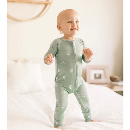 Peace Beach Romper — KAHAKAI Kids Collection
