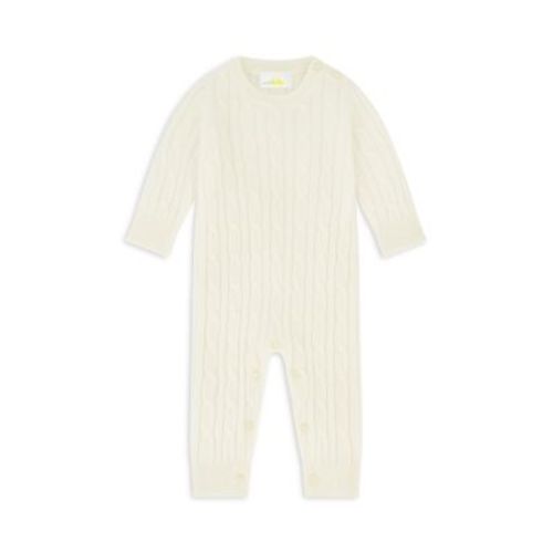 Unisex Classic Cable Cashmere Coverall, Baby - Exclusive