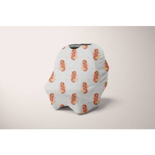 Phoenix magical mythical creature house of magic wizard phoenix personalized baby stroller car seat cover