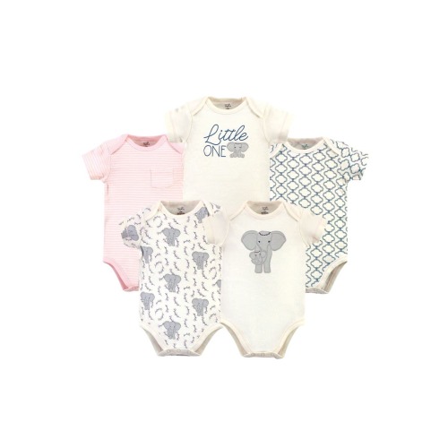 Organic Cotton Bodysuits, 6-9M