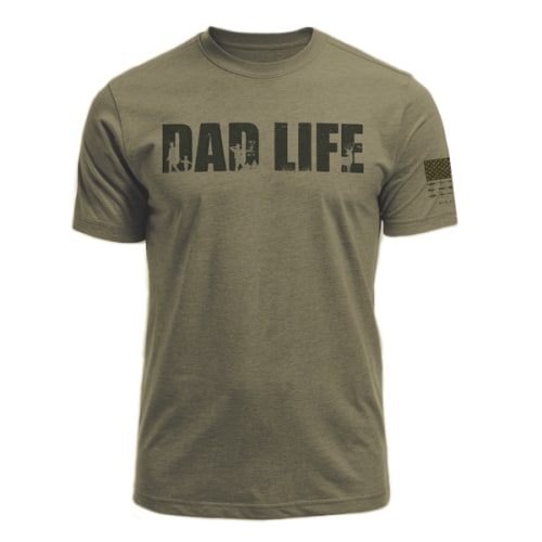 "DAD LIFE" Tee - Bow Hunting Shirt – Bow Crew Apparel - Bow Hunting Lifestyle Apparel