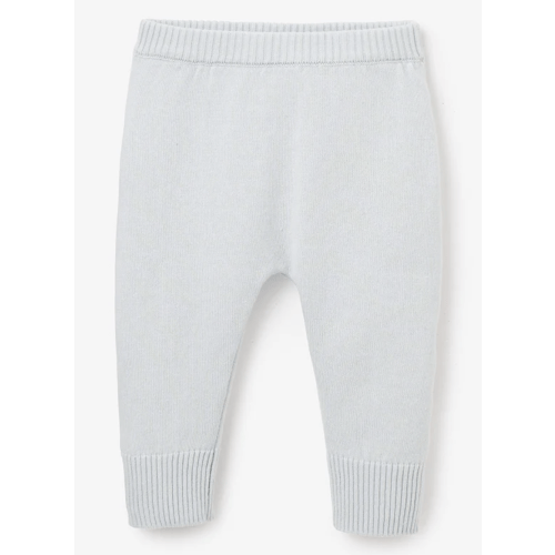 Blue Fine Knit Cotton Baby Pant – Elegant Baby