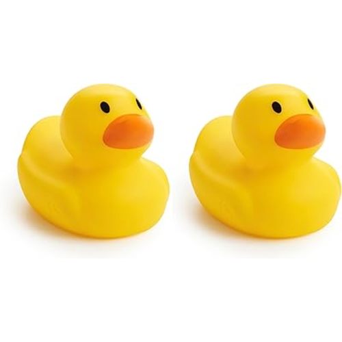 Munchkin® White Hot® Safety Bath Ducky Toy, Yellow, (Pack of 2)