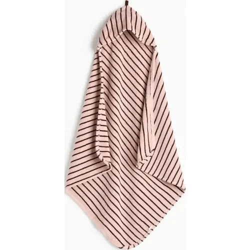 Striped Hooded Bath Towel