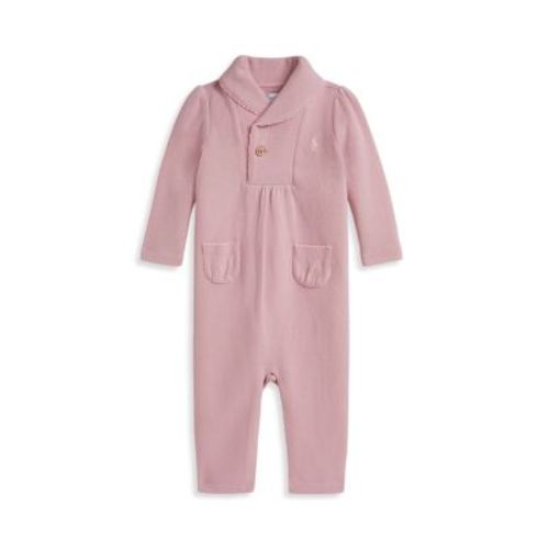 Polo Girls' Estate Rib Shawl Collar Coverall - Baby