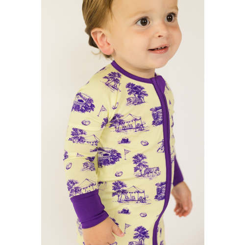 Tiger Toile Double Zipper Bamboo Sleeper
