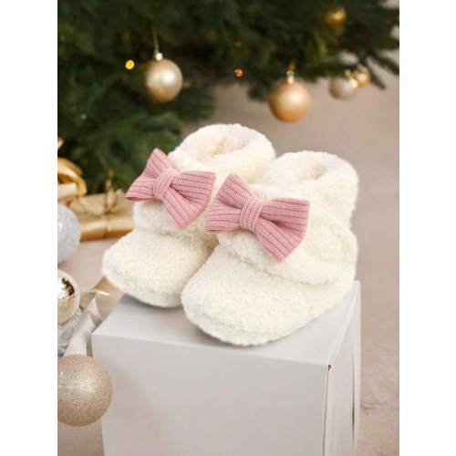 Christmas Infant Infant Slippers Girls Boys Booties Warm Infant Socks Shoes Newborn Crib Shoes Infant Footwear Prewalkers | SHEIN USA