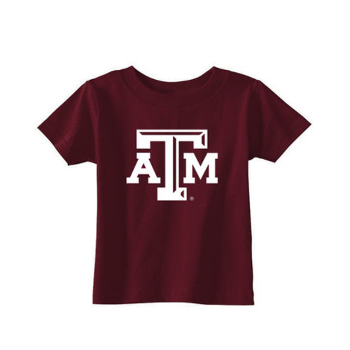 Infant Logo Short Sleeve - Maroon - The Warehouse at C.C. Creations