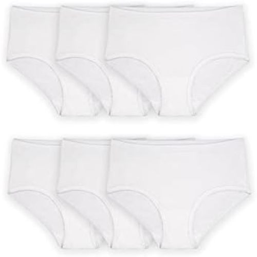 Fruit of the Loom Girl's Eversoft Brief Underwear (6 Pack)