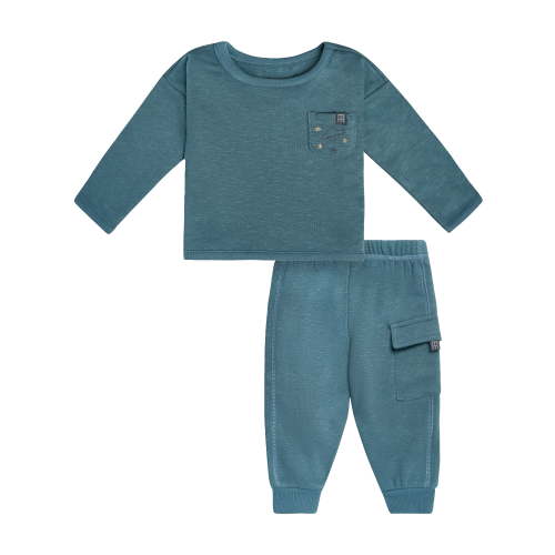 Modern Moments by Gerber Gender Neutral 2-Piece Outfit Sets, Sizes 0/3 Months - 24 Months