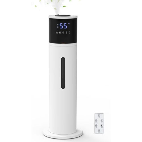 13L Humidifier Large Room, 100H Runtime 28 dB Quiet Cool Mist Air Humidifiers for Bedroom, Baby Nursery, Living Room