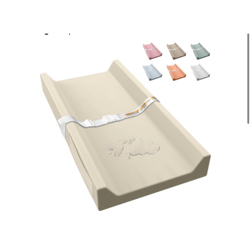 Vegan Leather Baby Changing Pad, Waterproof & Wipeable Soft Diaper Changing Mat 32“ x 16.6" Comfortable Infant Changing Station for Dresser & Table