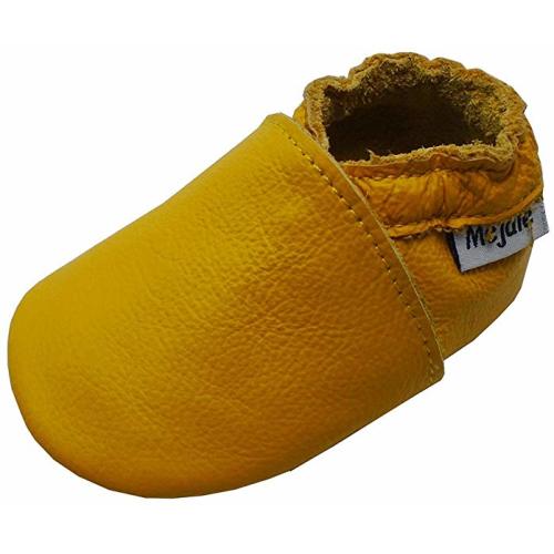 Mejale Baby Infant Toddler Shoes Slip-on Soft Sole Leather Moccasins Pre-Walkers