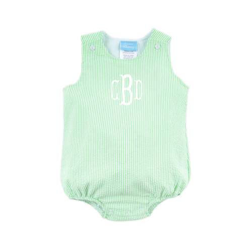 Green Stripe Seersucker Sun Bubble