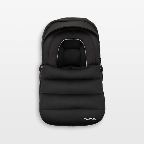 Nuna ® PIPA ™ Series Caviar Black Car Seat Winter Footmuff