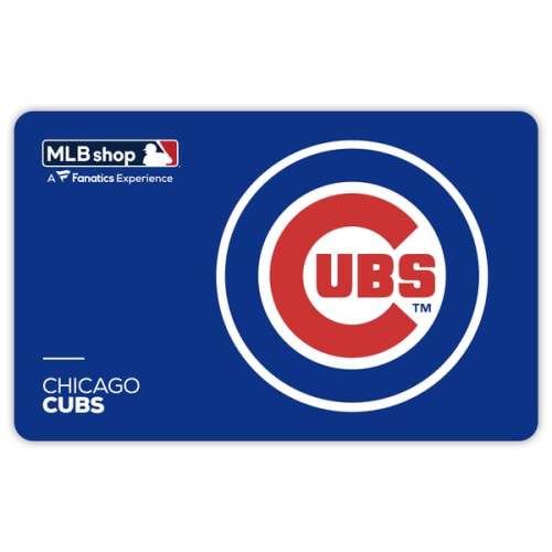Chicago Cubs MLB Shop eGift Card ($10 - $500)