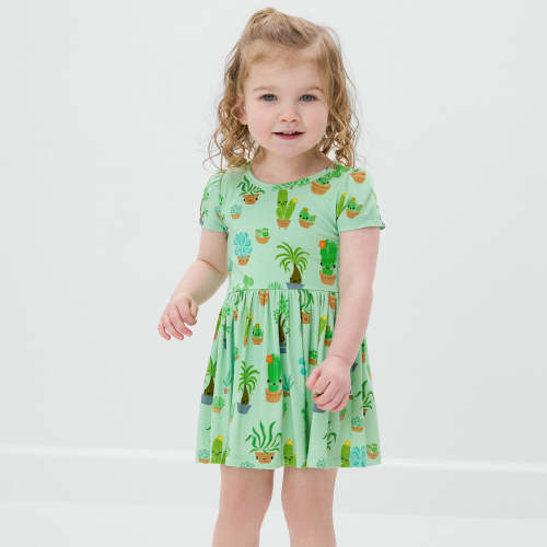 Succulent Love Skater Dress with Bodysuit – Little Sleepies