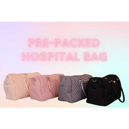 Pre-packed hospital birth bag travel diaper bag pre-packed hospital bag for new mom baby shower gift for mommy bag