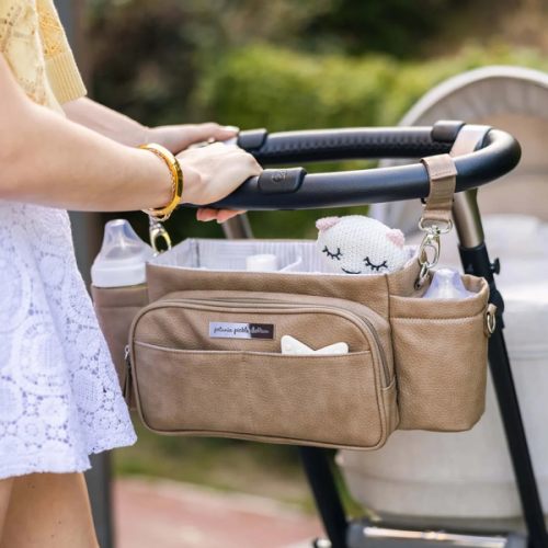 Wander Stroller Caddy Deluxe in Mink