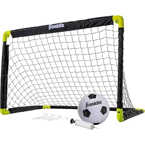 Franklin Sports Mini Soccer Goal with Ball and Pump