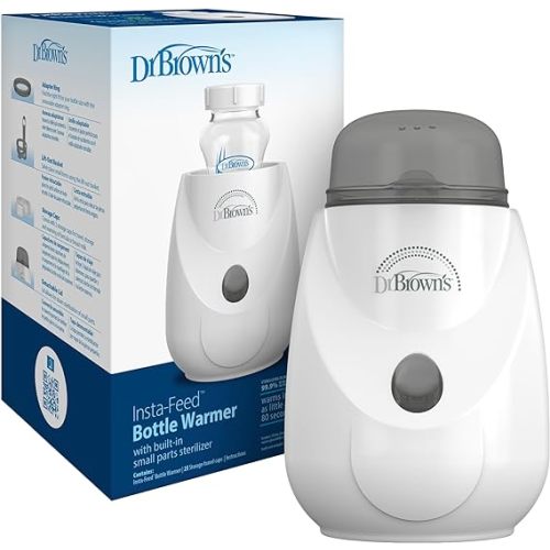 Dr. Brown's Insta-Feed Baby Bottle Warmer & Sterilizer for Baby Bottles & Baby Food Jars