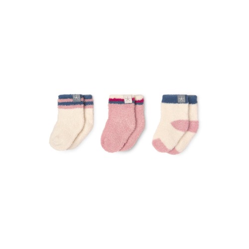 CozyChic Lite Baby Heart 3-Pack Assorted Socks