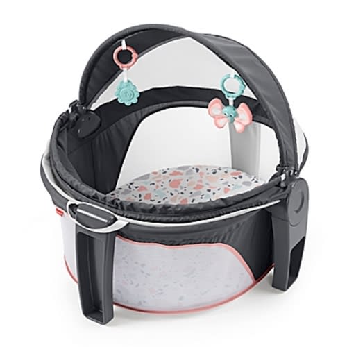 Fisher-Price® Hexagons On-the-Go Baby Dome in  - Pink/black