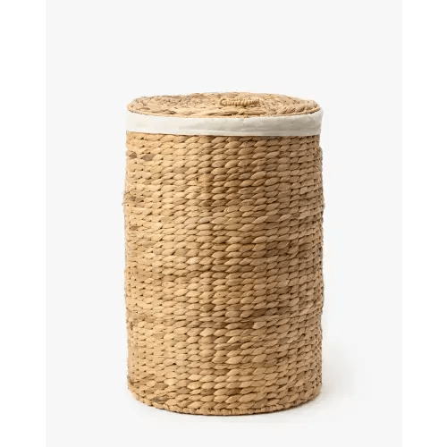 Round Water Hyacinth Basket