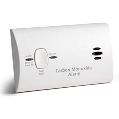 Kidde Carbon Monoxide Detector, Battery Powered CO Alarm with LEDs, Test-Reset Button, Low Battery Indicator, Portable