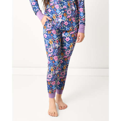 Dusk Blooms Women's Pajama Pants - Little Sleepies