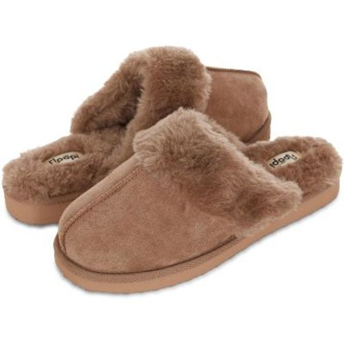 Floopi Women's Vegan Suede EVA Scuff Slipper